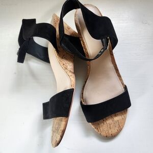 Torrid Size 11.5 Black Wedge Sandal